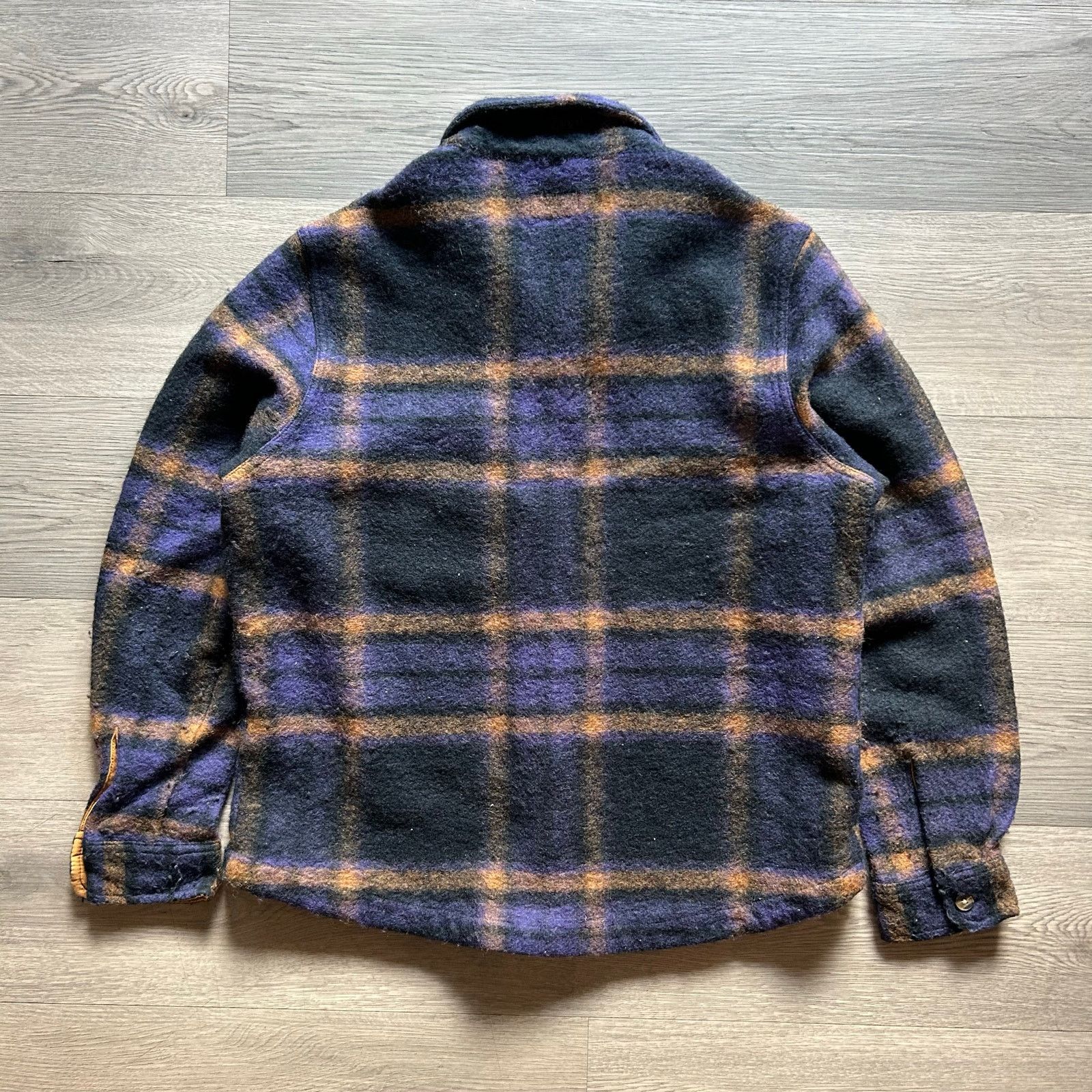Timberland Timberland Men's Plaid Wool Blend Shirt Jacket Shacket Size US L / EU 52-54 / 3 - 5 Thumbnail
