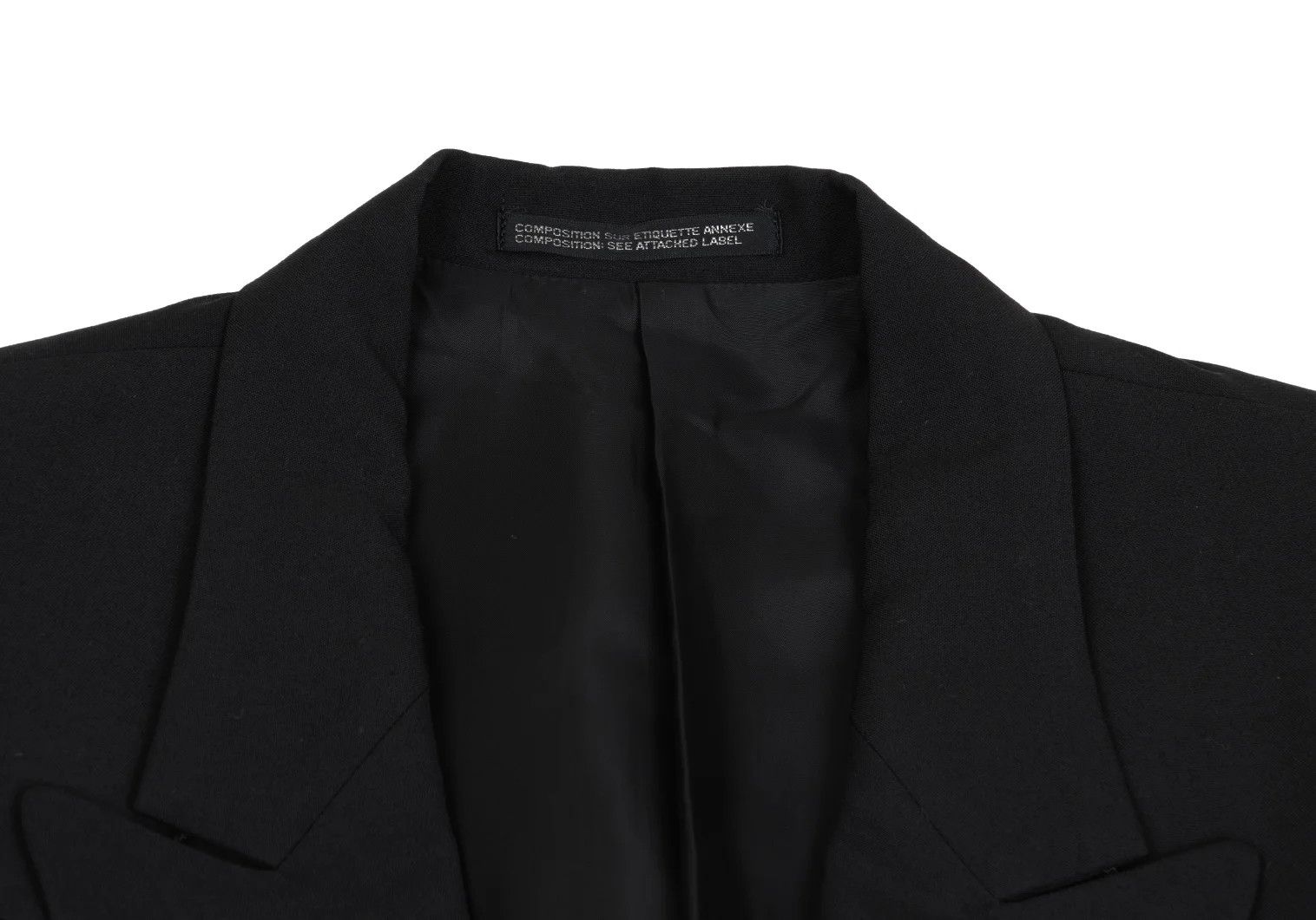 Yohji Yamamoto Yohji Yamamoto Wool Peak Lapel Jacket Size US M / EU 48-50 / 2 - 3 Thumbnail