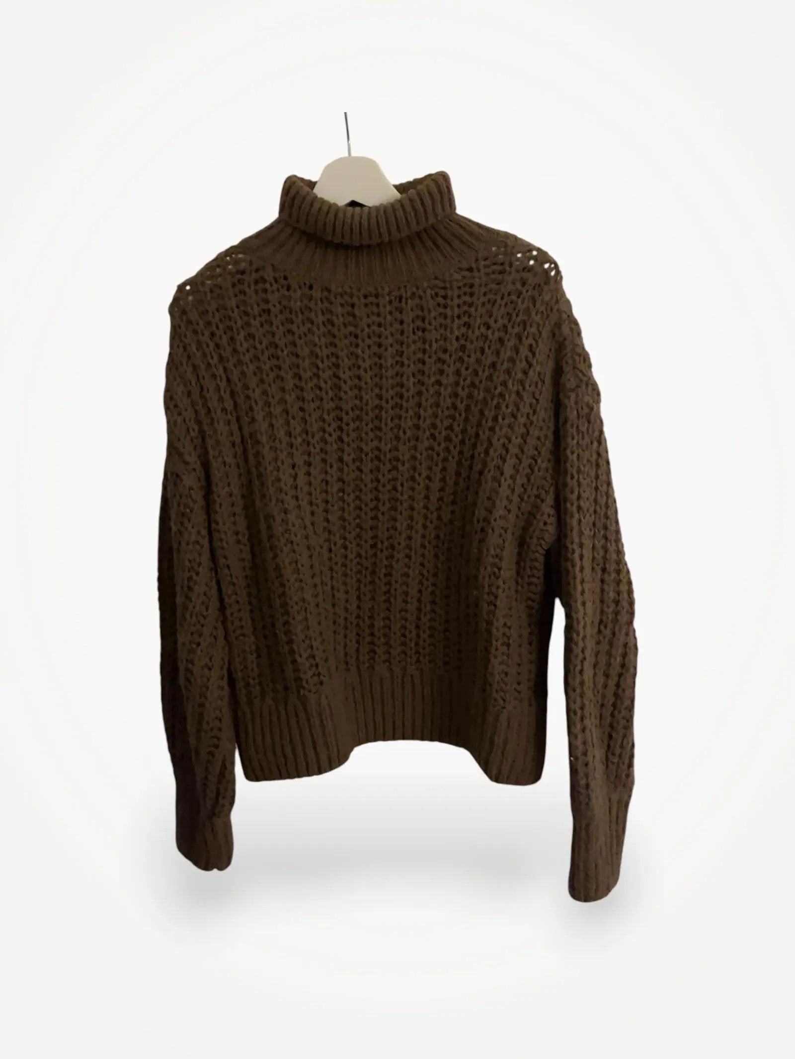 Moss MSCH Copenhagen Heidi M Neck Pullover Polo knit Size L / US 10 / IT 46 - 1 Thumbnail