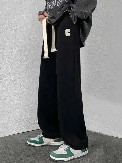Japanese Brand × Vintage Retro punk pants Vintage C Sweats Size US 32 / EU 48 - 1 Thumbnail