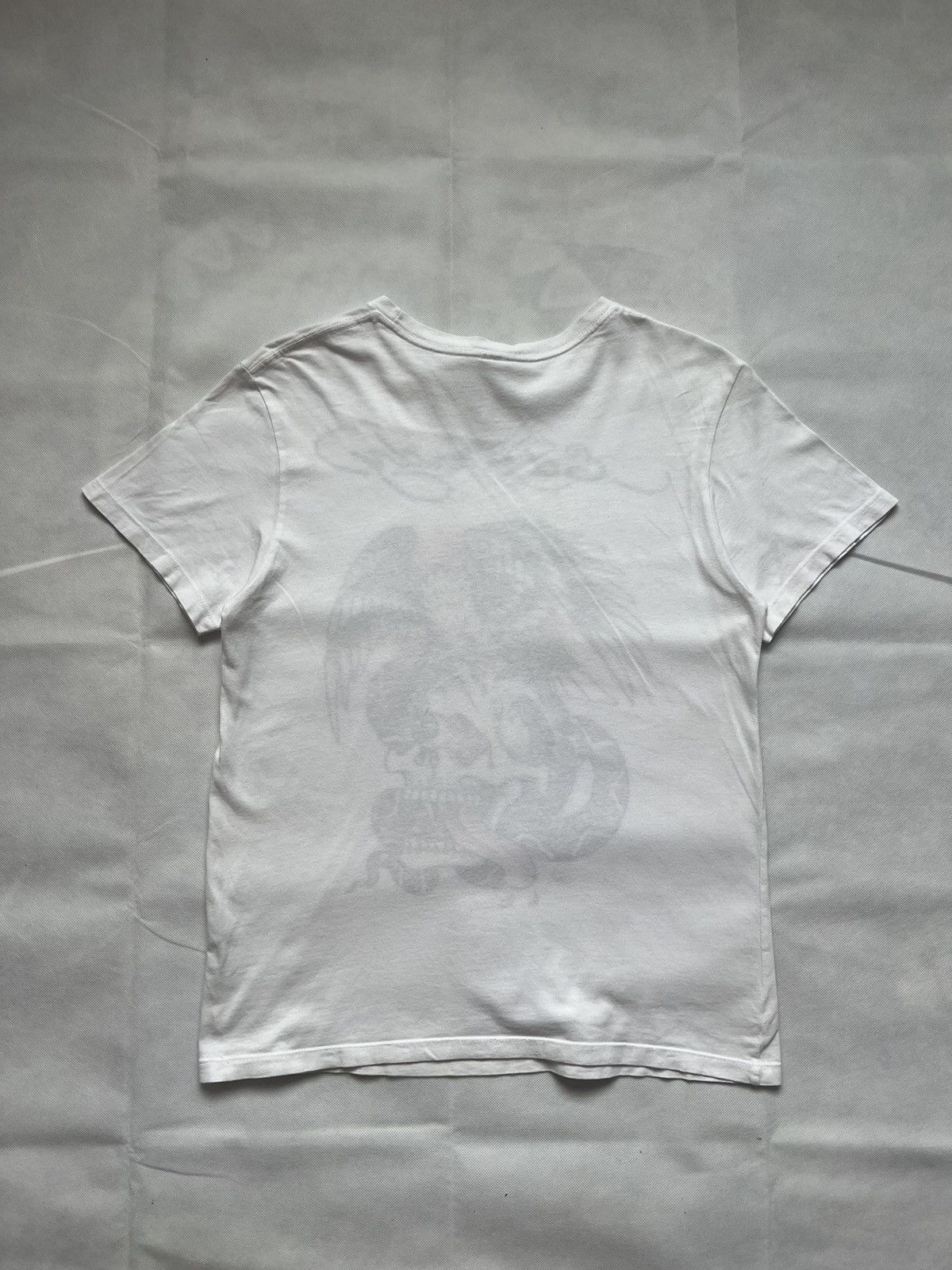 Christian Audigier Vintage Ed Hardy By Christian Audigier Eagle Skull Shirt Size S / US 4 / IT 40 - 9 Thumbnail