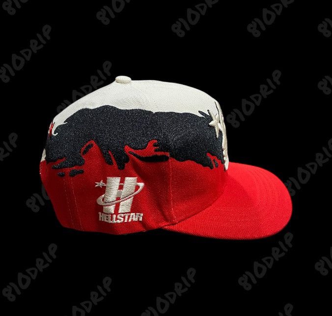 HELLSTAR Hellstar Paintbrush SnapBack Hat - Red/Black Size ONE SIZE - 3 Thumbnail