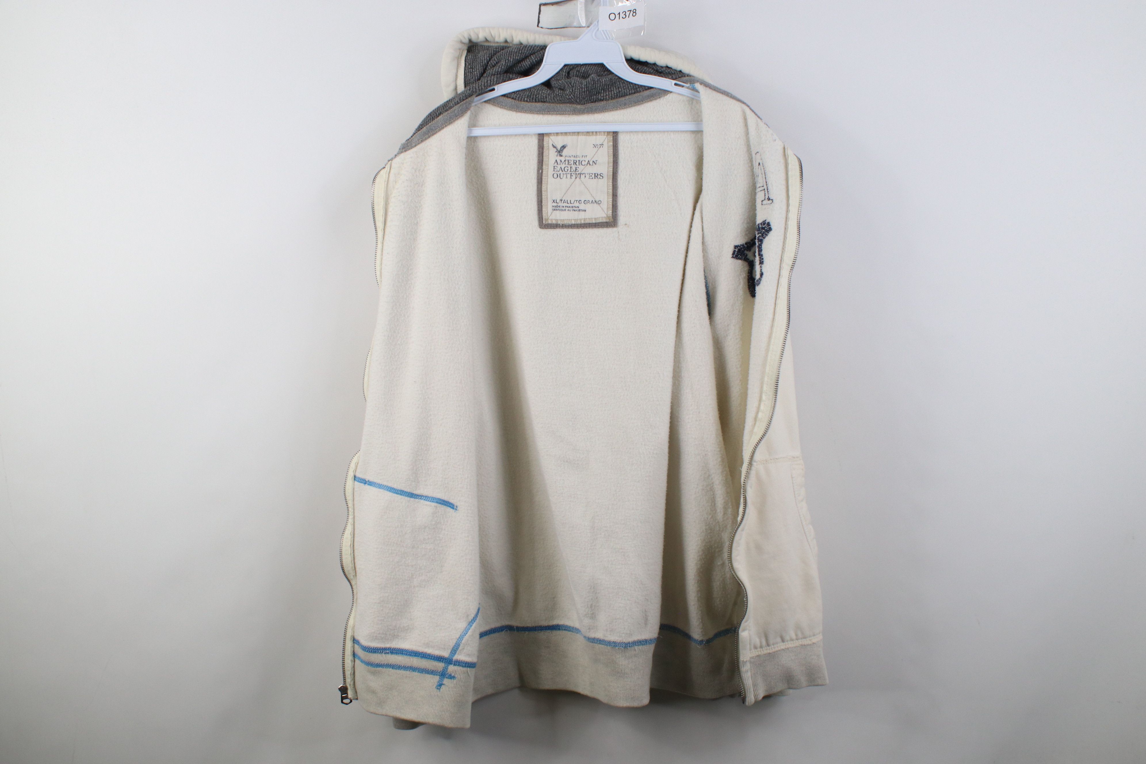 American Eagle Outfitters Vintage Y2K American Eagle Outfitters Zip Hoodie Sweatshirt Size XL / US 12-14 / IT 48-50 - 9 Thumbnail