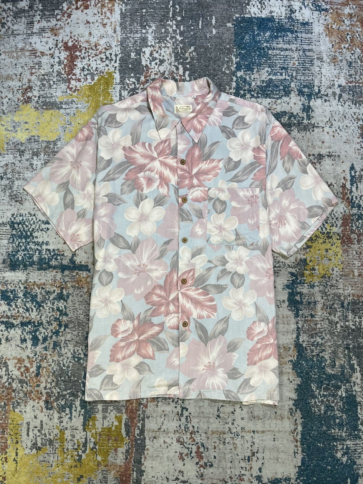 Sun Surf Vtg Sudbury Style Aloha Print Island Rayon Hawaii Shirt Size US M / EU 48-50 / 2 - 1 Thumbnail