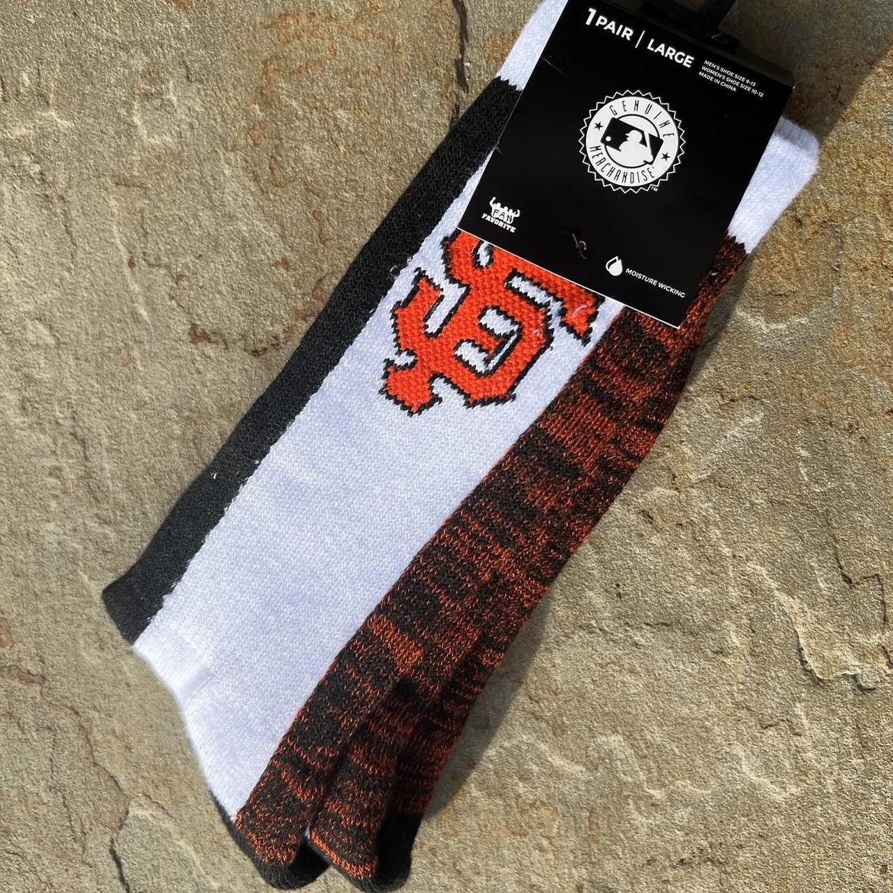 MLB NWT San Francisco Giants MLB Socks Size ONE SIZE - 2 Thumbnail