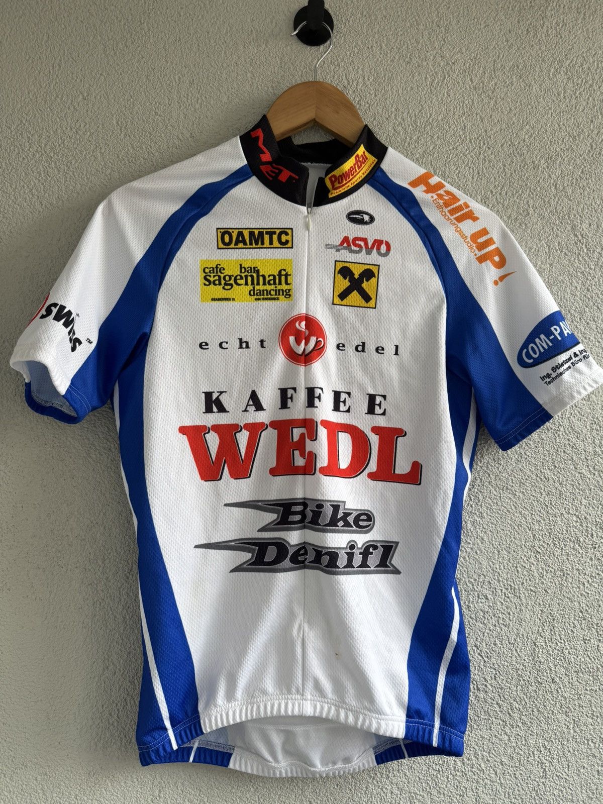 Vintage Vintage WEDL Cycling Jersey Size US L / EU 52-54 / 3 - 2 Thumbnail