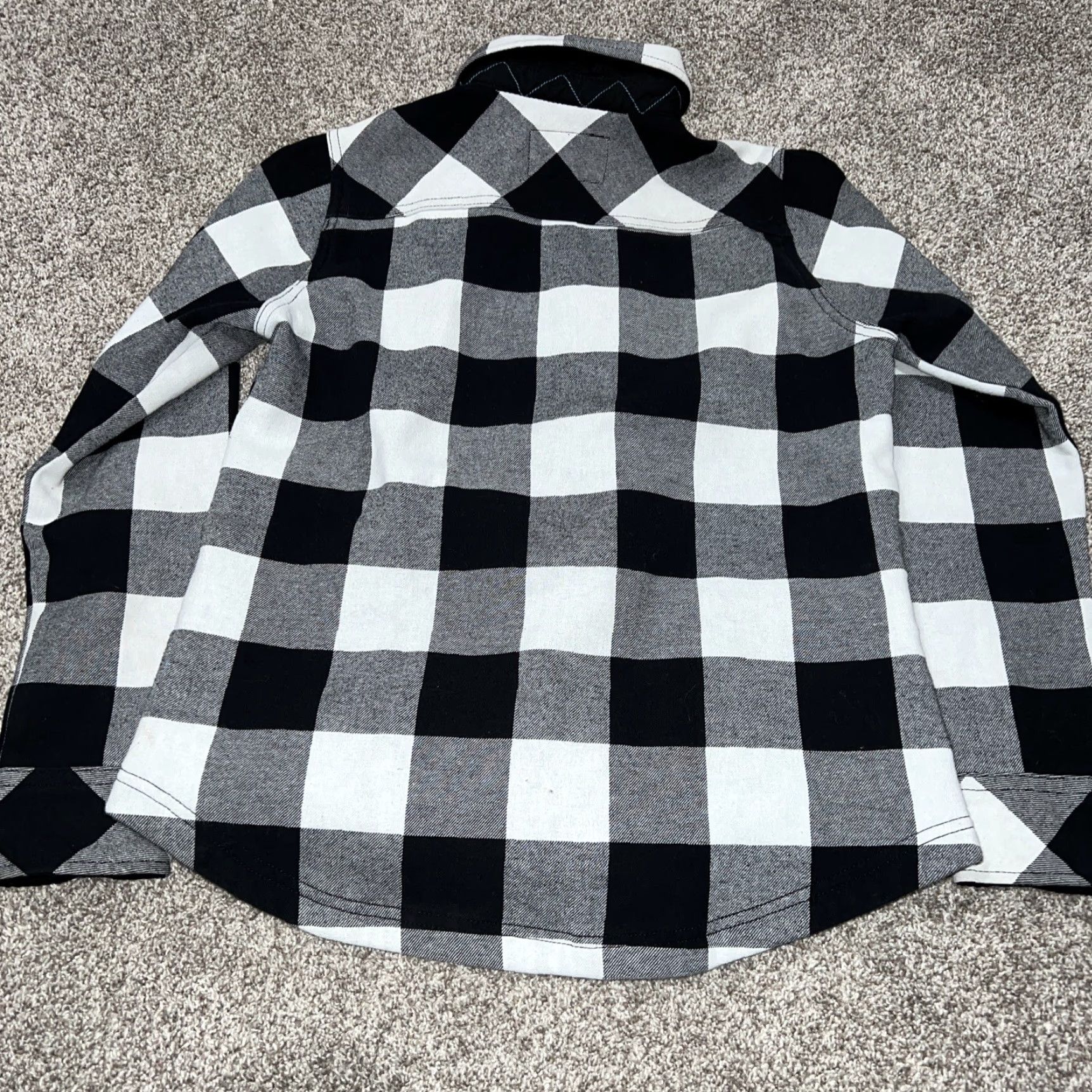 Orvis VINTAGE ORVIS White Plaid Snap Button Flannel Shirt Womens Size S Size S / US 4 / IT 40 - 4 Thumbnail