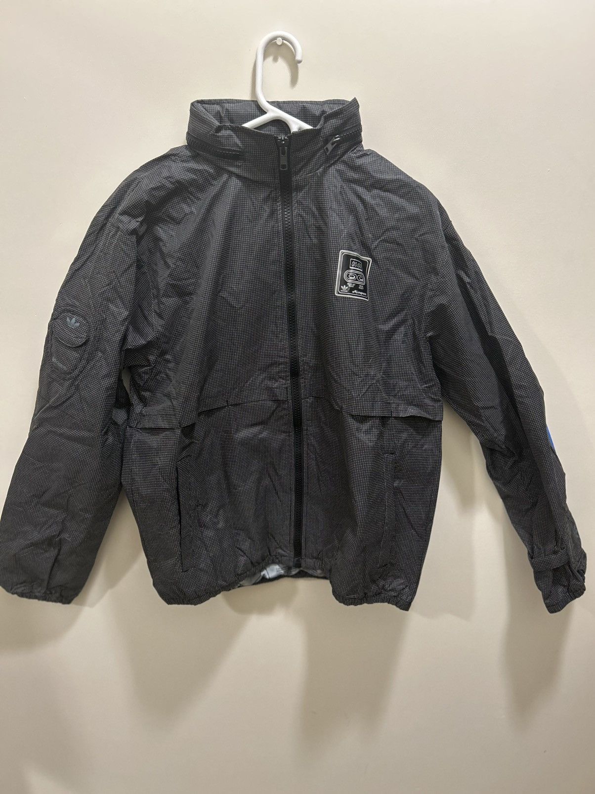 Adidas Micropacer 3m Reflective Jacket 2005 Black/Silver SzM