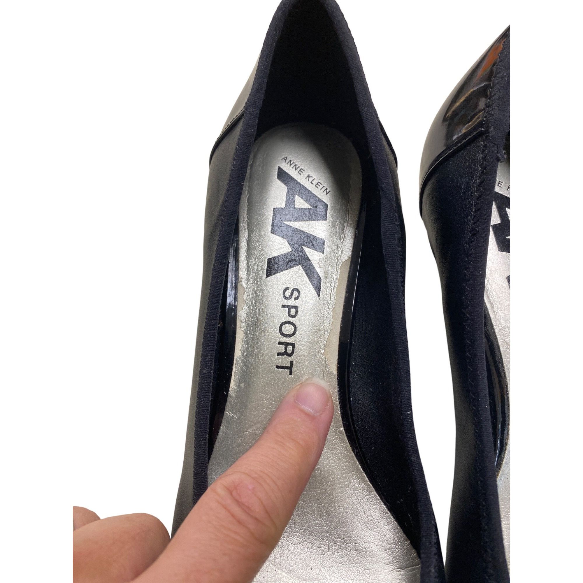 Other Ann Klein women’s wedge dress shoe black 8.5m SKU 1276 Size US 8.5 / IT 38.5 - 8 Thumbnail