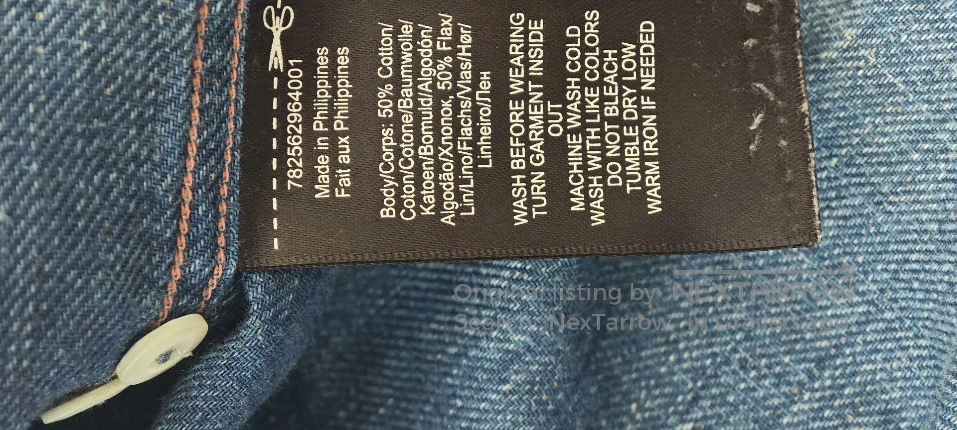 RRL Ralph Lauren RRL Ralph Lauren 2015 Blue Striped Shirt. Size US S / EU 44-46 / 1 - 8 Thumbnail
