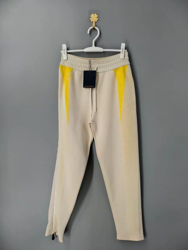 Louis Vuitton Louis Vuitton Lace-Up Color-Block Zip Straight Leg Sweatpa Size 24" / US 00 / IT 34 - 1 Thumbnail