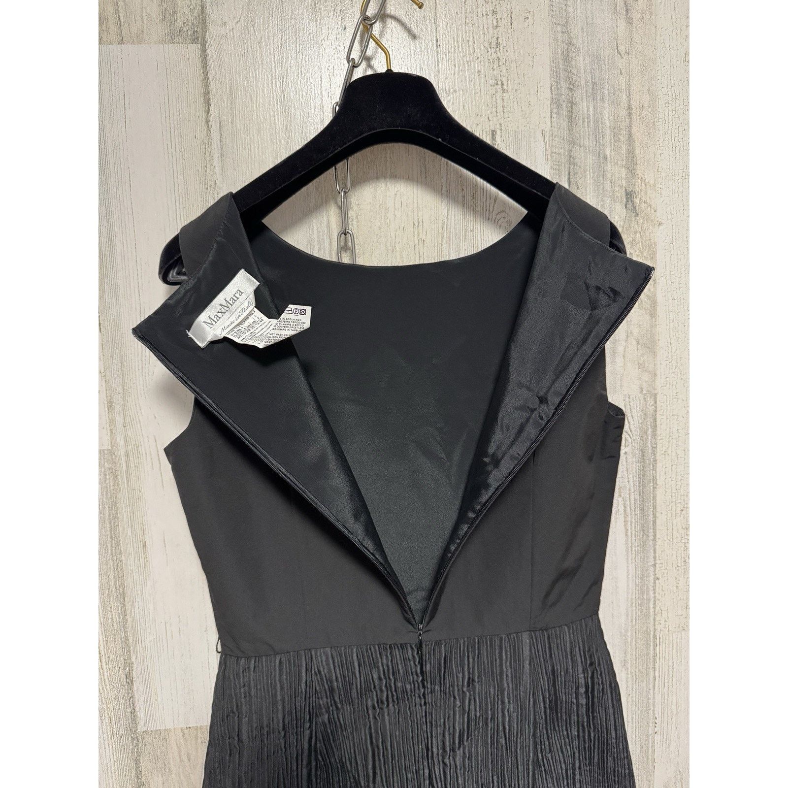 Max Mara Max Mara Dress Black Size 10 Made In Italy Size L / US 10 / IT 46 - 7 Thumbnail