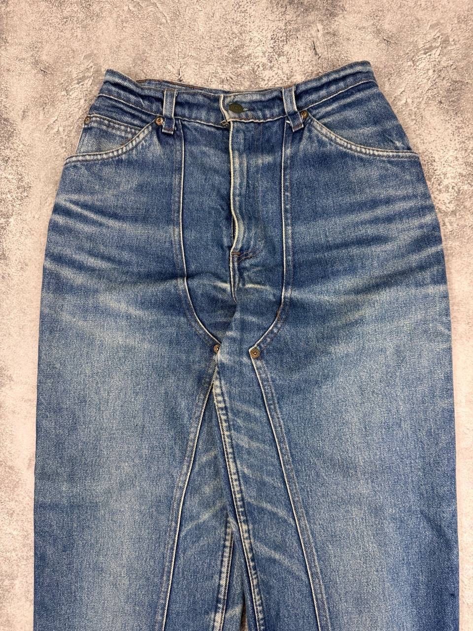 Levi's Levis 520 Women Blue Denim Jeans Cargo Vintage 70s rare Size 30" / US 8 / IT 44 - 7 Thumbnail