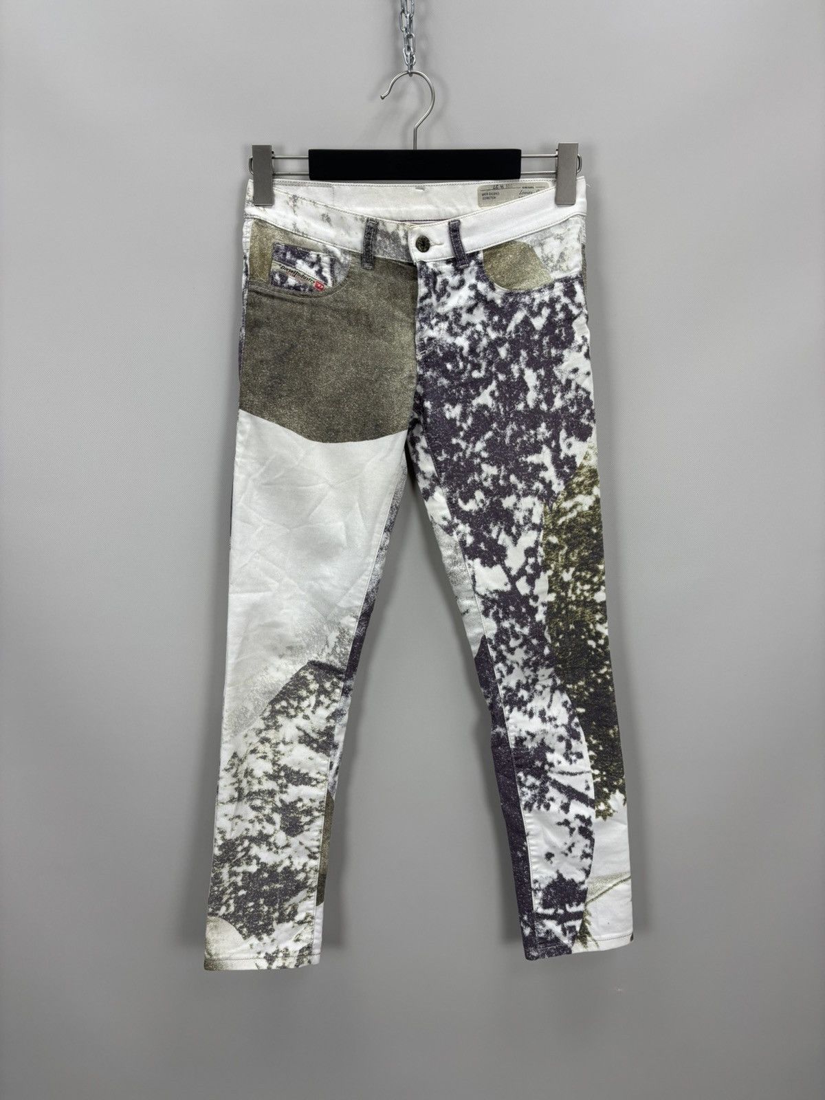 Diesel Womens pants Y2k Diesel Size 27 Color Multicolor Size 25" / US 0 / IT 36 - 1 Thumbnail