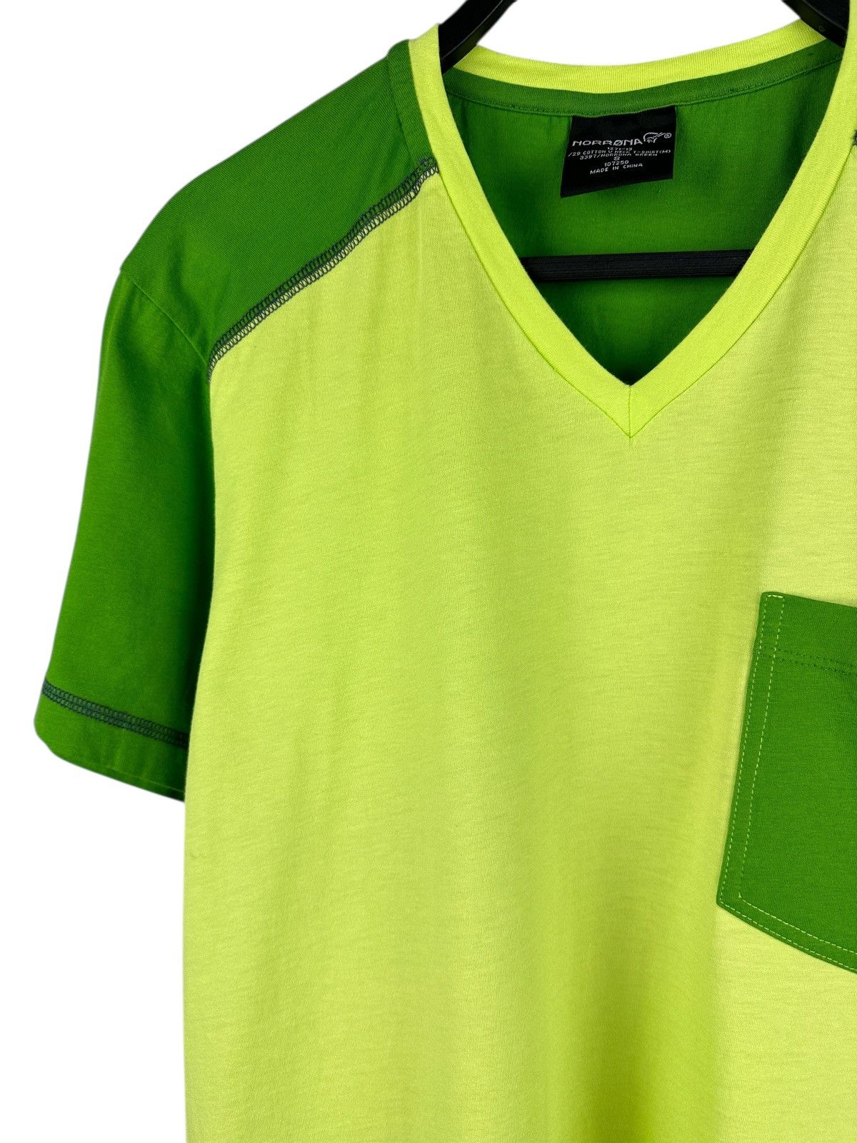 Norrona × Vintage Norrona /29 Cotton V-Neck T-Shirt Men's Size S Size US S / EU 44-46 / 1 - 2 Thumbnail