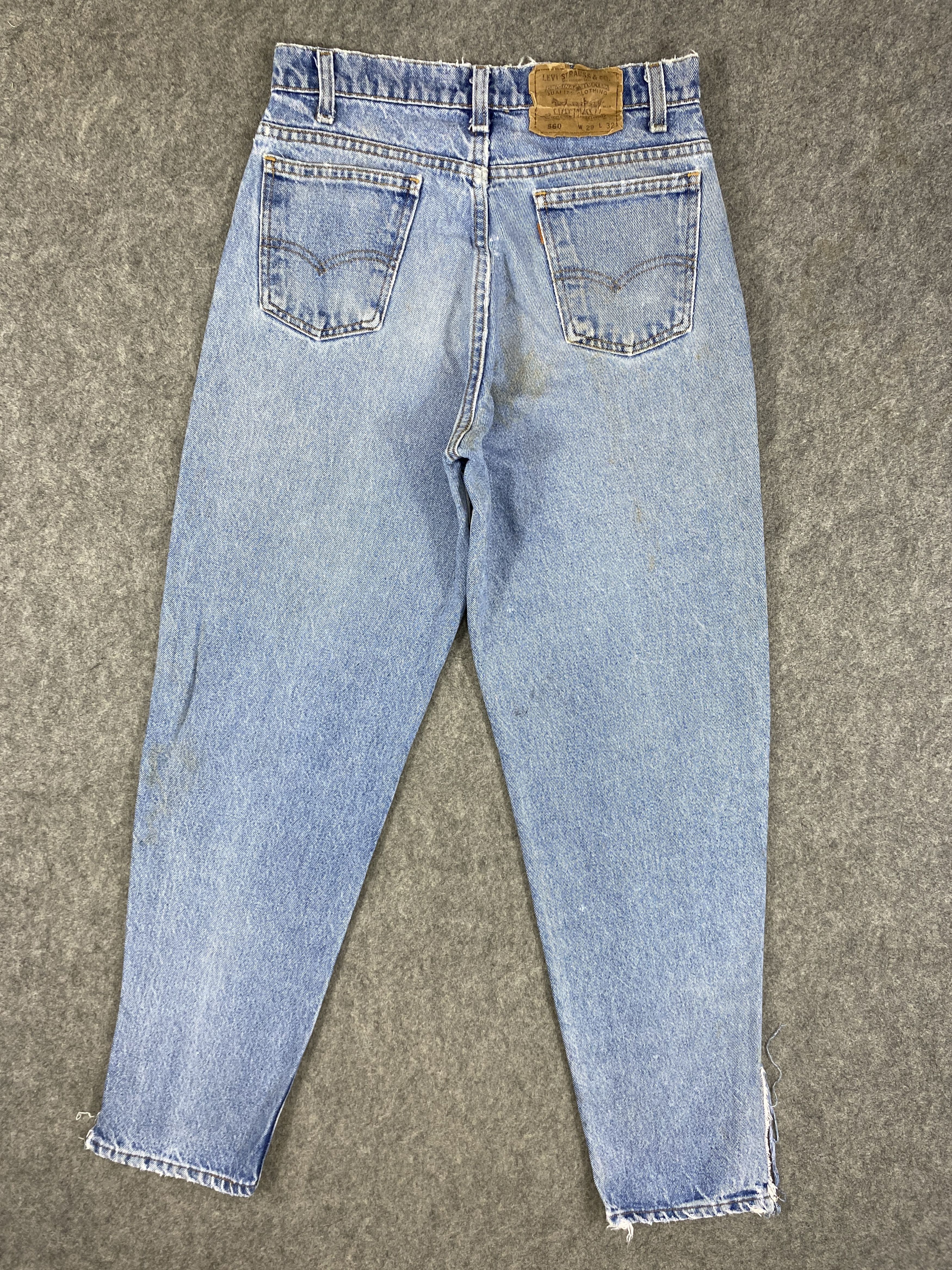 Levi's Blue Vintage Levi's 560 Jeans 28x31 Denim -JN2181 Size US 28 / EU 44 - 2 Thumbnail
