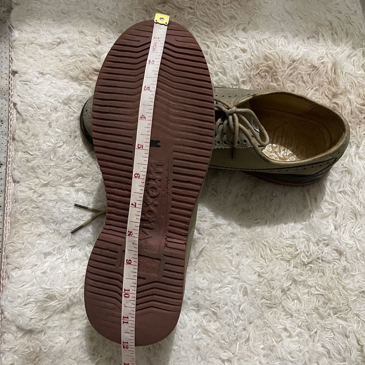 Visvim VISVIM PATRICIAN WT FOLK WINGTIP SUEDE SHOES Size US 10.5 / EU 43-44 - 13 Thumbnail