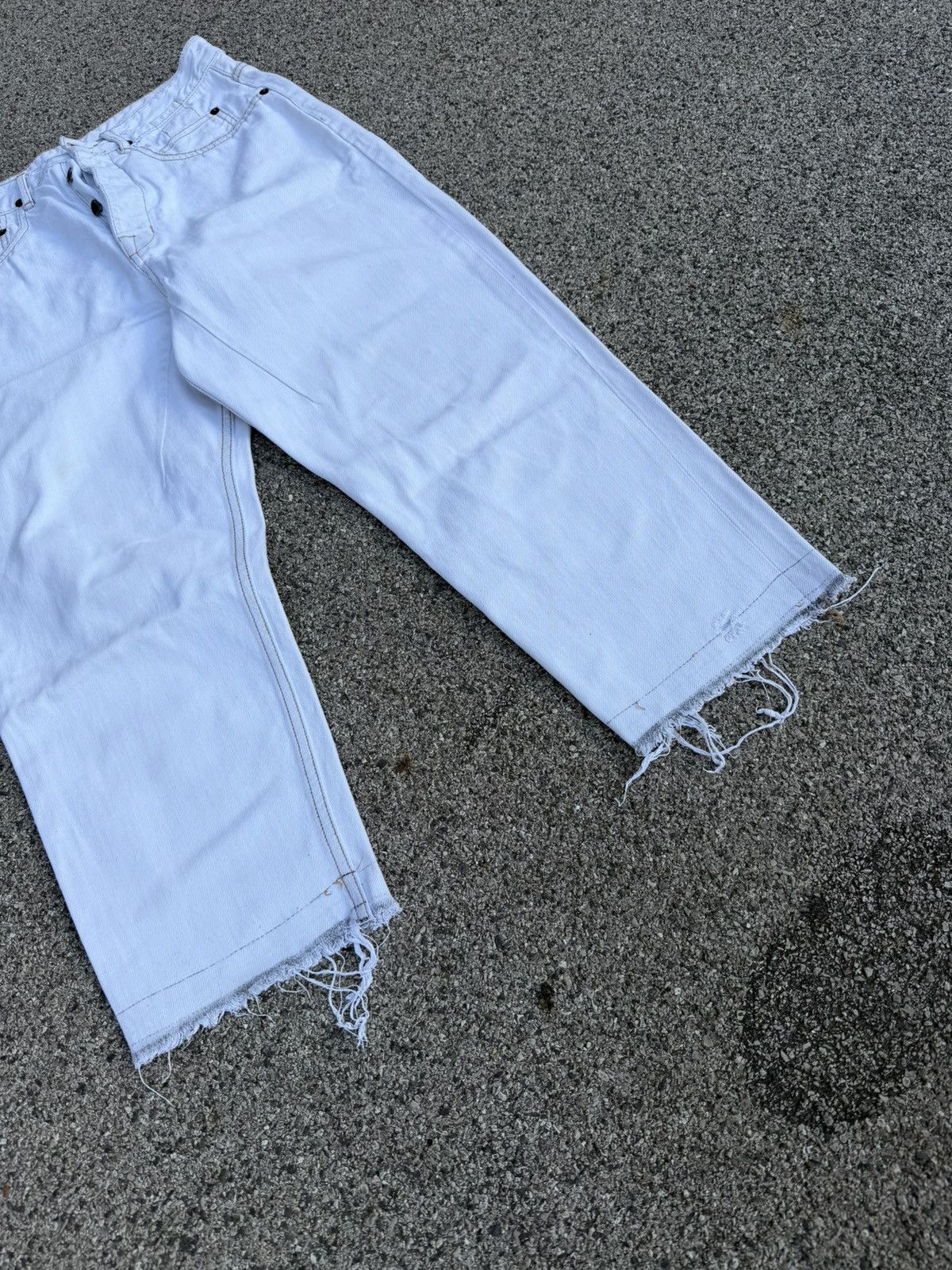 Rick Owens Drkshdw Rick Owens Drkshdw Collapse Cut Jeans Size US 26 / EU 42 - 2 Thumbnail