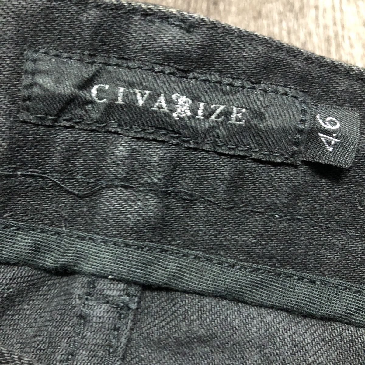 Other CIVARIZE BLACK WAX JEANS Size US 33 - 11 Thumbnail