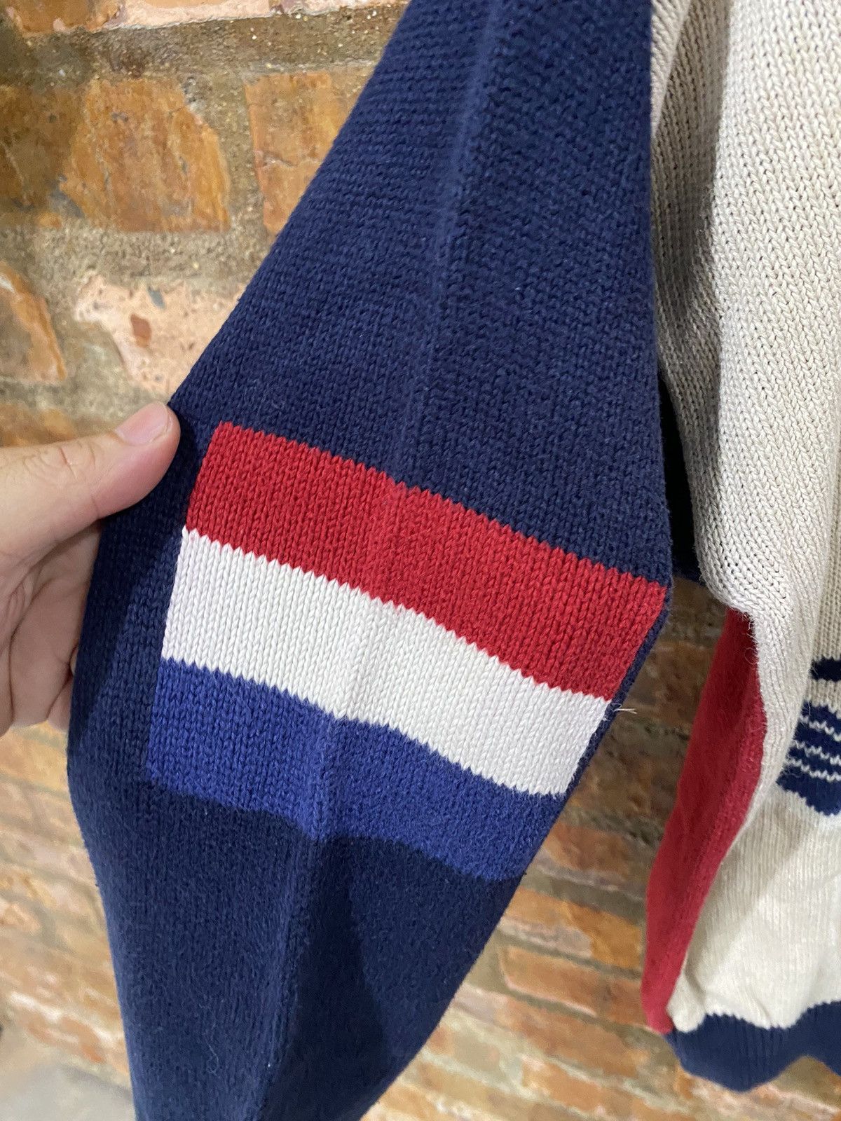 Polo Ralph Lauren Vtg 85 Blue Water sailing knitwear Nautica Size US L / EU 52-54 / 3 - 8 Thumbnail