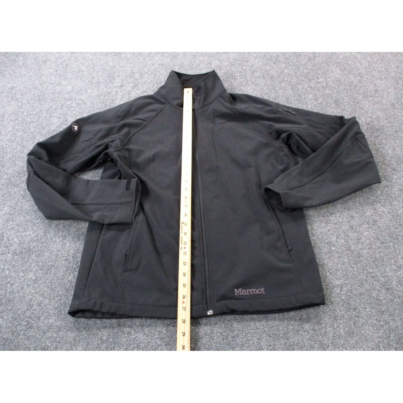 Marmot Marmot Jacket Mens L Black Nylon Softshell Outdoors Active Hiking Performance Size US L / EU 52-54 / 3 - 3 Thumbnail