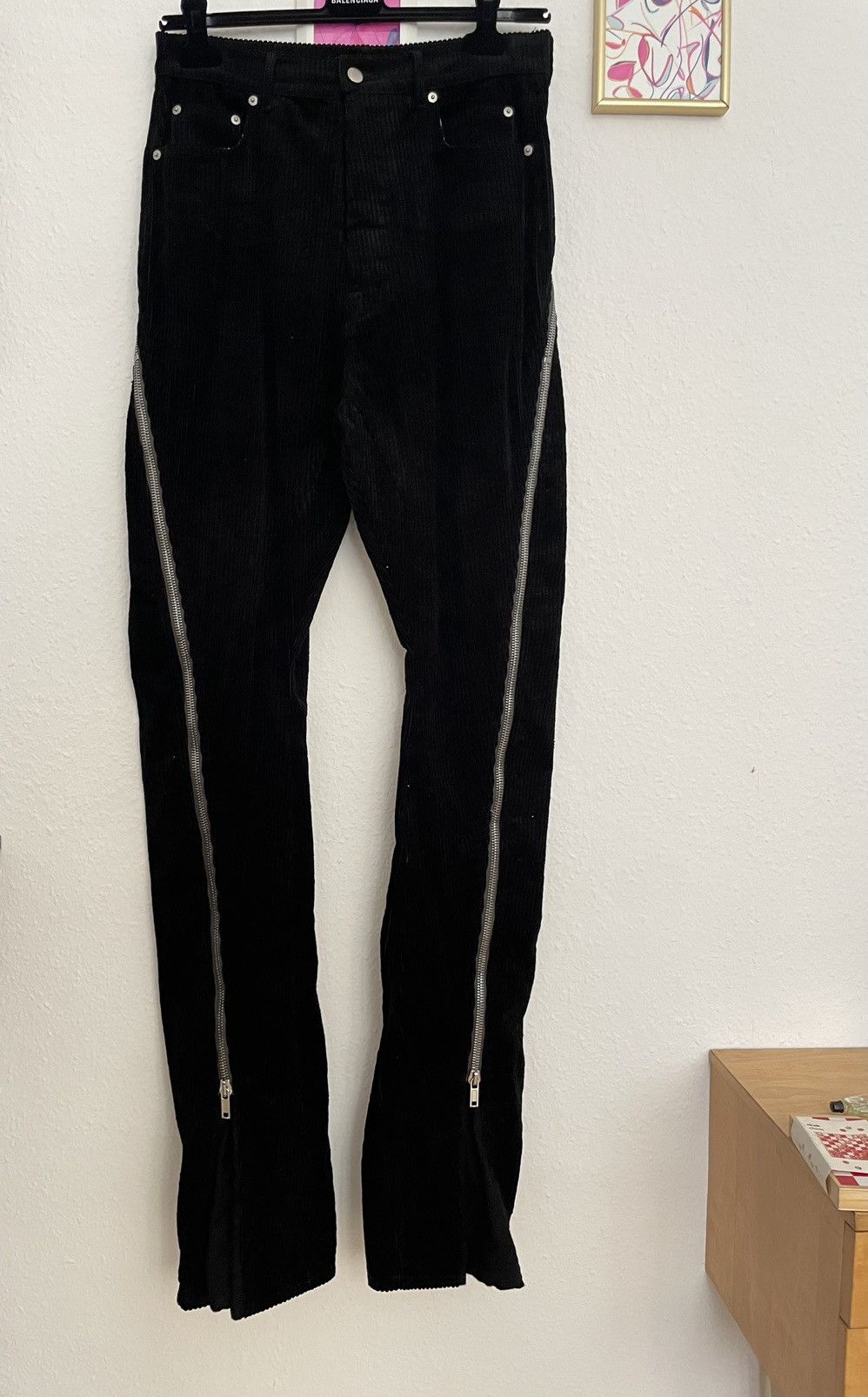 Rick Owens NWT Rick Owens FW22 “Strobe” Bolan Banana Cut Corduroy Size US 30 / EU 46 - 8 Thumbnail