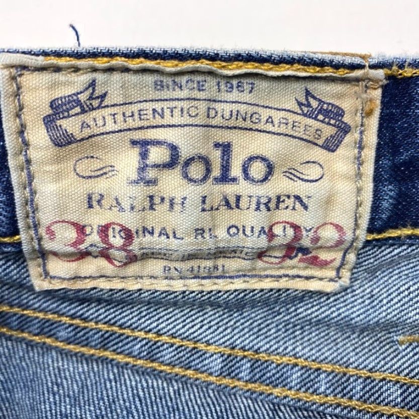 Polo Ralph Lauren Polo Ralph Lauren Selvedge Jeans Mens 38x32 Blue Redline Varick Slim Straight Size US M / EU 48-50 / 2 - 7 Thumbnail