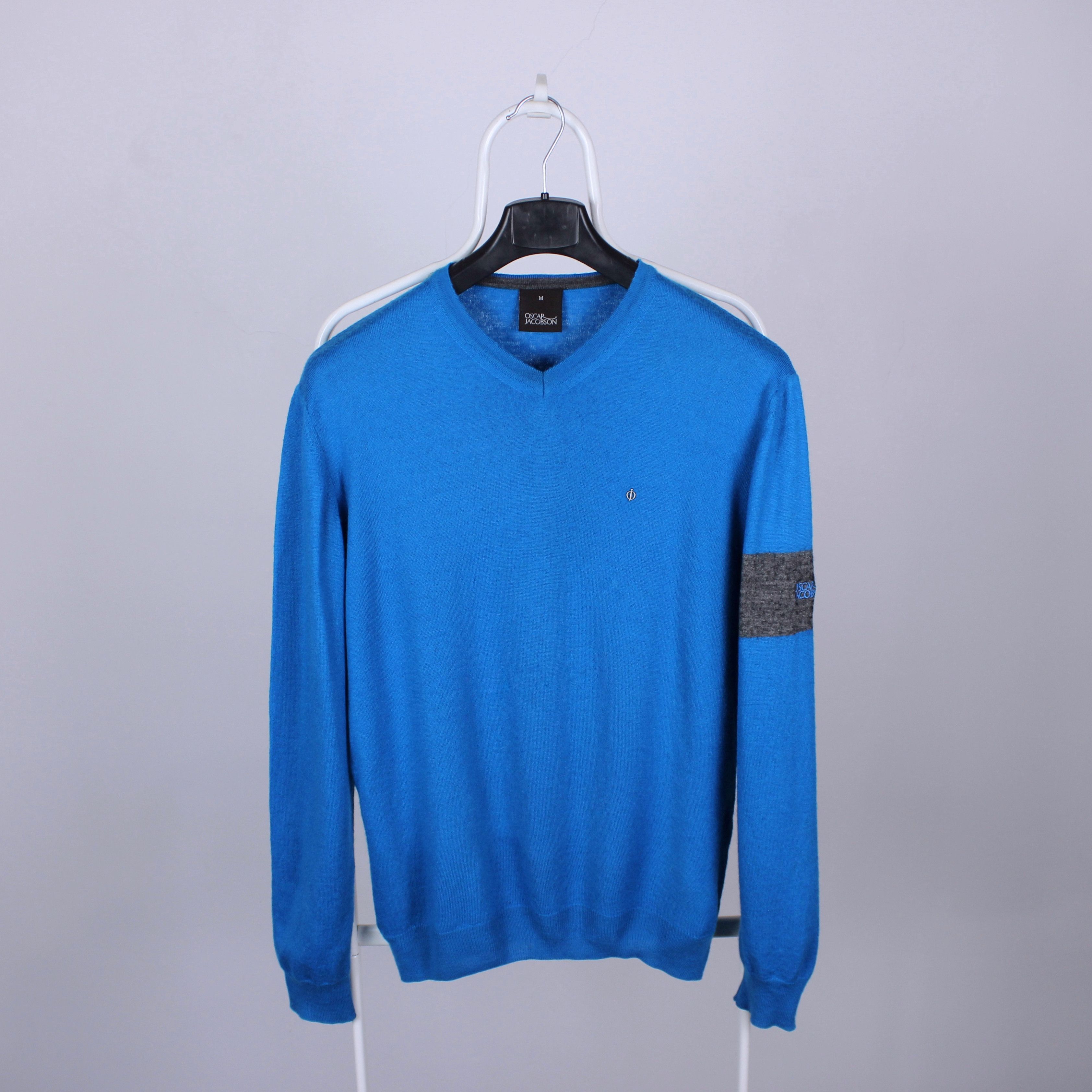 Oscar Jacobson Oscar Jacobson sweater men vintage rare blue M Size US M / EU 48-50 / 2 - 2 Thumbnail
