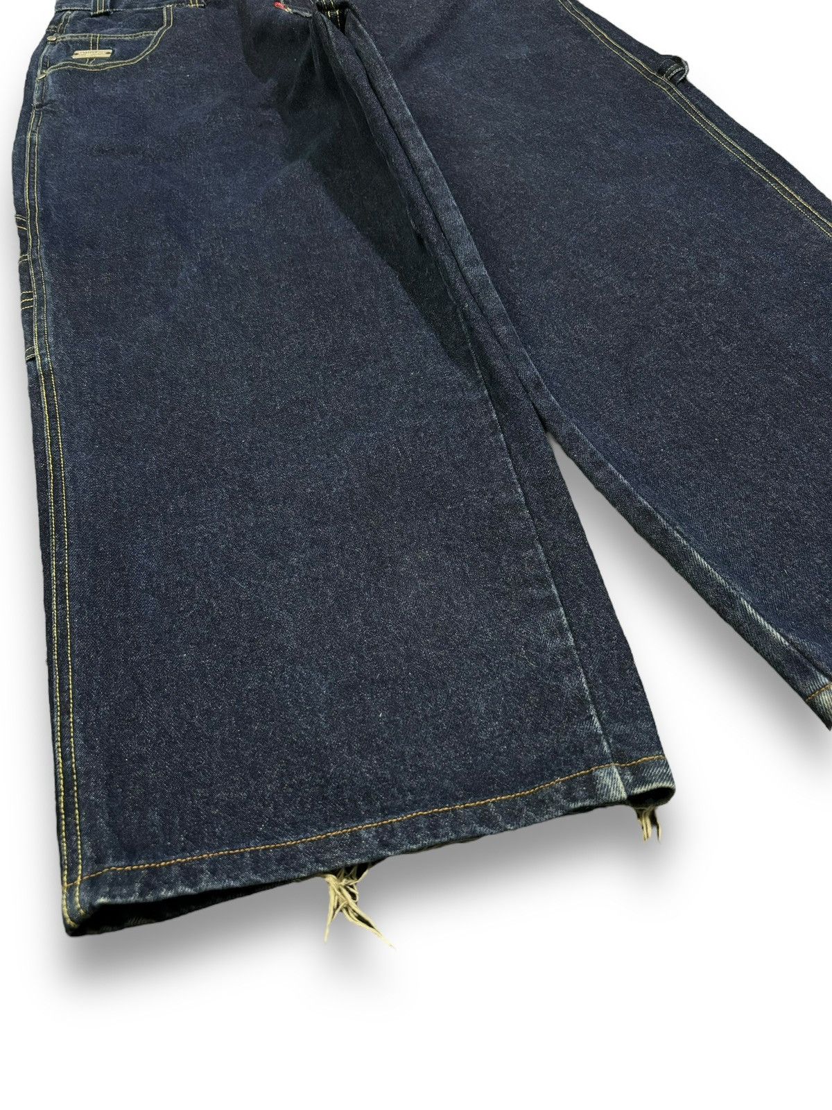 Ecko Unltd. Vintage Ecko Unltd Embroidered Logo Baggy Carpenter Jeans Size US 34 / EU 50 - 10 Thumbnail