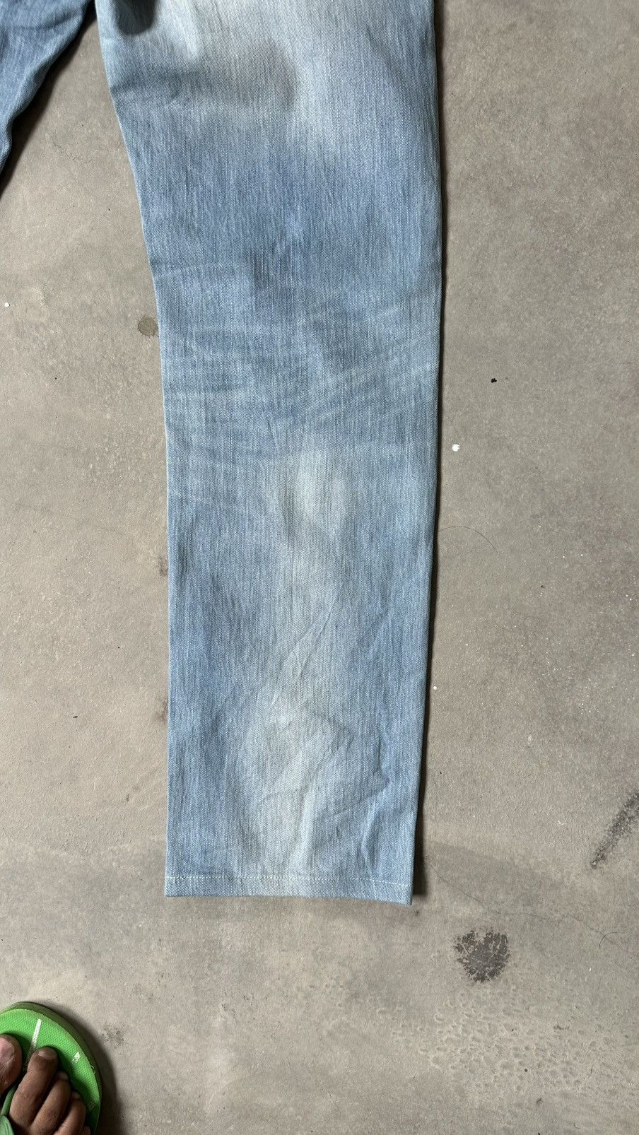 Vintage TAIYO TO ASOBE BACK NUMBER JAPAN DENIM PANT Size US 32 / EU 48 - 13 Thumbnail