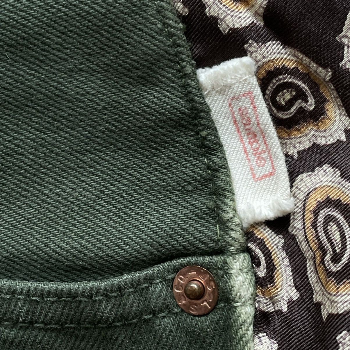 Levi's Vintage Clothing Rare Vintage Sample Levis Patchwork Mini Skirt Size 30" / US 8 / IT 44 - 5 Thumbnail