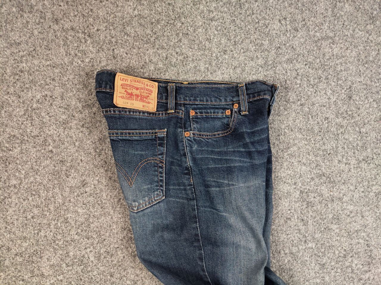 Levi's Vintage 90's levis 529 Distressed Denim flared bootcut Jeans Size 29" - 14 Thumbnail