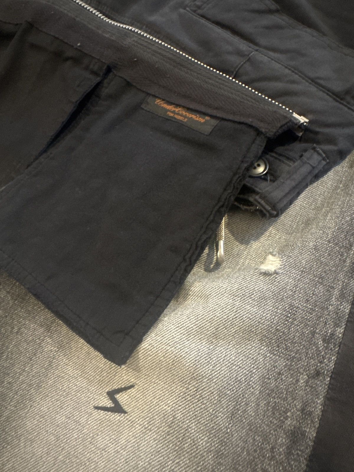 Undercover Undercover SS06 T hybrid cargo utility denim Size US 34 / EU 50 - 4 Thumbnail