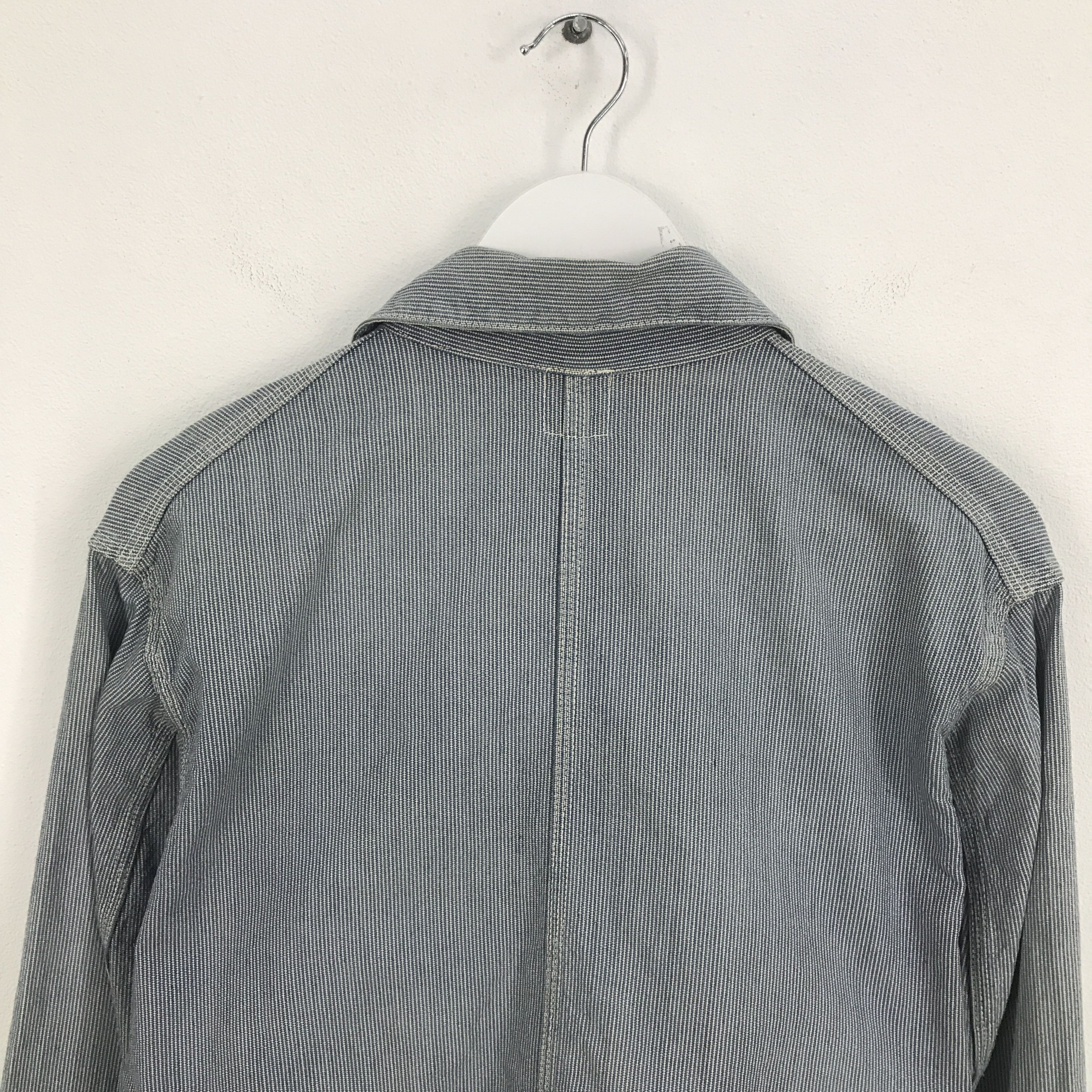 Japanese Brand × Lee Rare lee Striped Button Up denim jacket Size US M / EU 48-50 / 2 - 4 Thumbnail