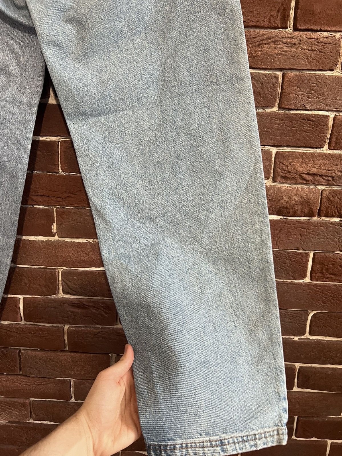 Diesel Vintage 90s Diesel Baggy Skate Denim Pant Perfect Blue Hype Size US 34 / EU 50 - 9 Thumbnail