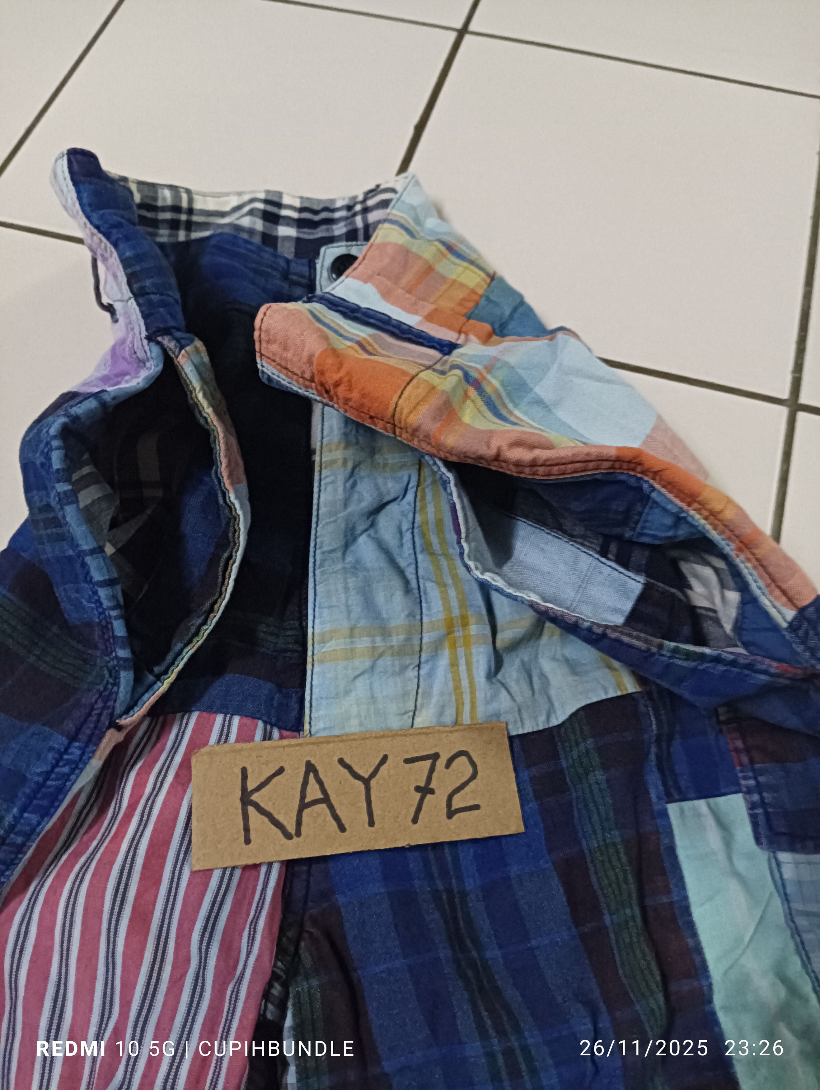 Japanese Brand A REINCARNATION:key PATCHWORK PANTS Size US 33 - 8 Thumbnail
