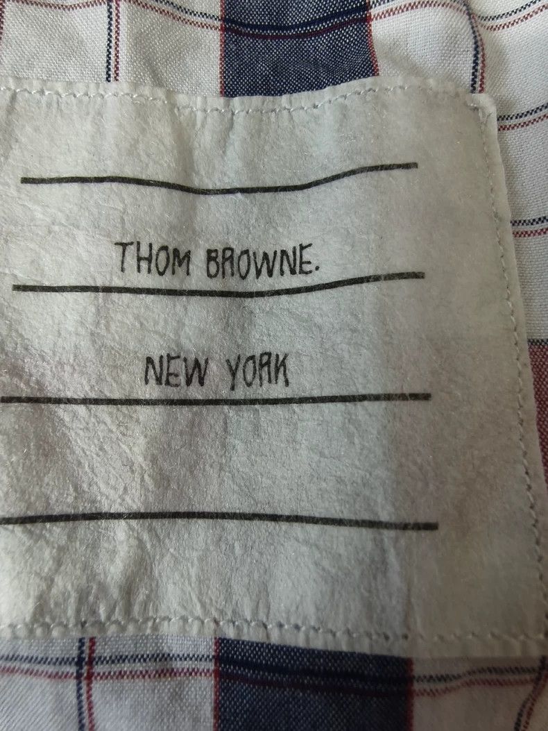 Thom Browne Thom Browne Plaid shirts Size US S / EU 44-46 / 1 - 2 Thumbnail