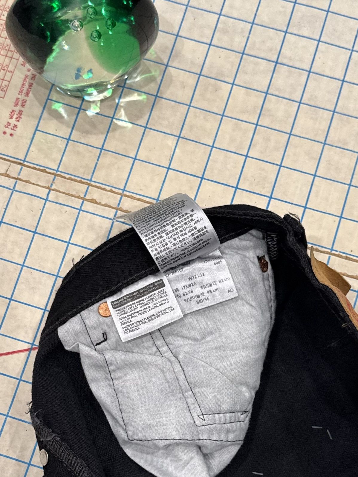 Levi's NWT Levi’s 501 Black Jeans Mens Size 32 New With Tag Denim Size US 32 / EU 48 - 9 Thumbnail