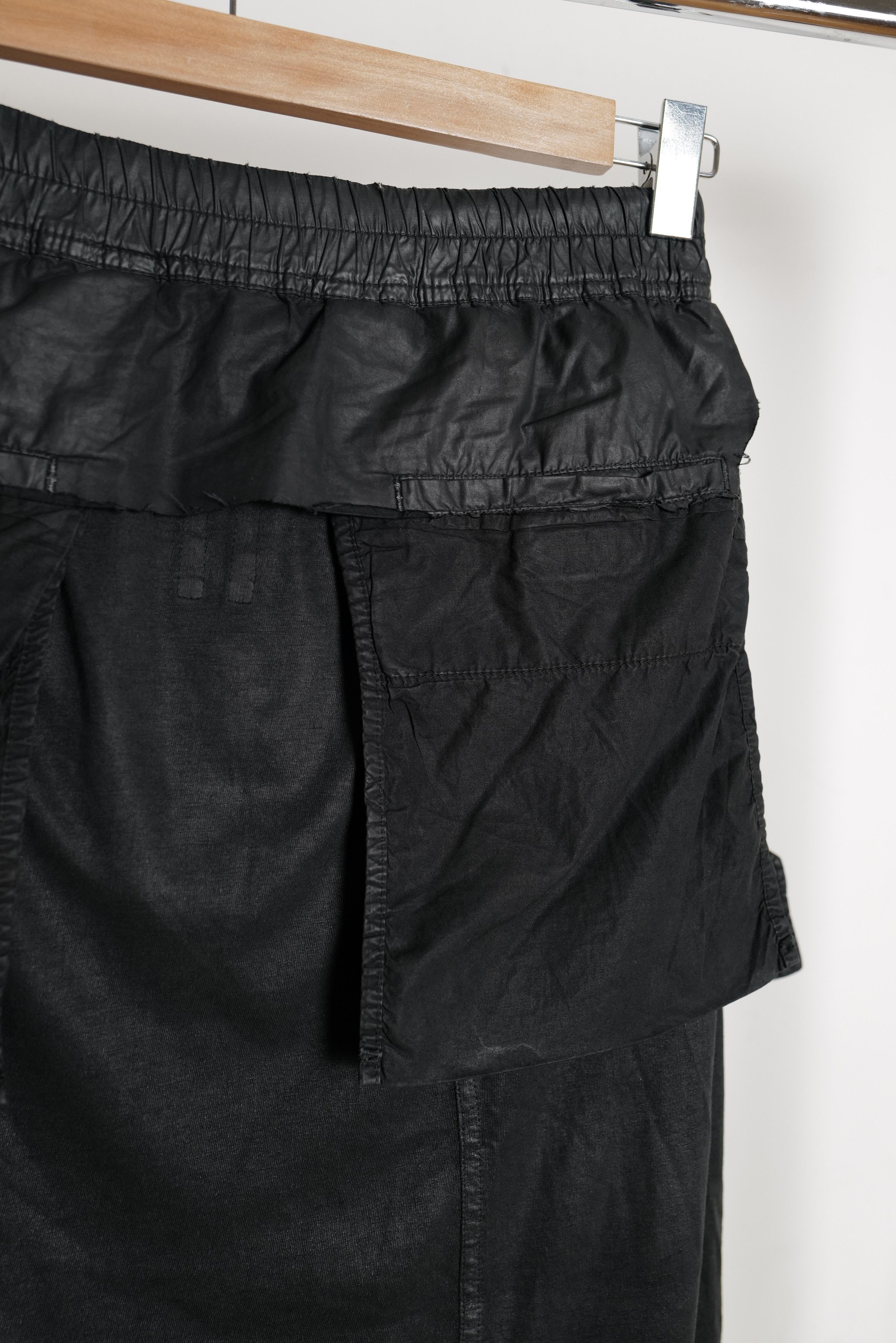 Rick Owens ARCHIVE WAXED INSIDEOUT SHORTS Size US 34 / EU 50 - 16 Thumbnail