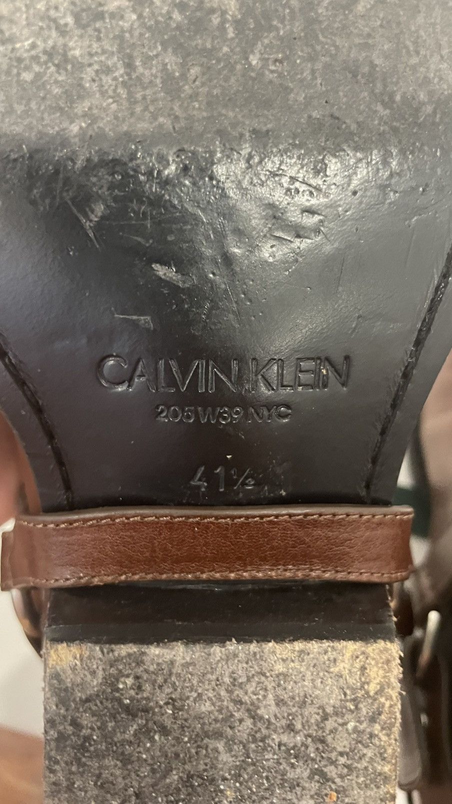 Calvin Klein 205W39NYC Calvin Klein 205W39NYC Brown Harness Boots Size US 8.5 / EU 41-42 - 11 Thumbnail