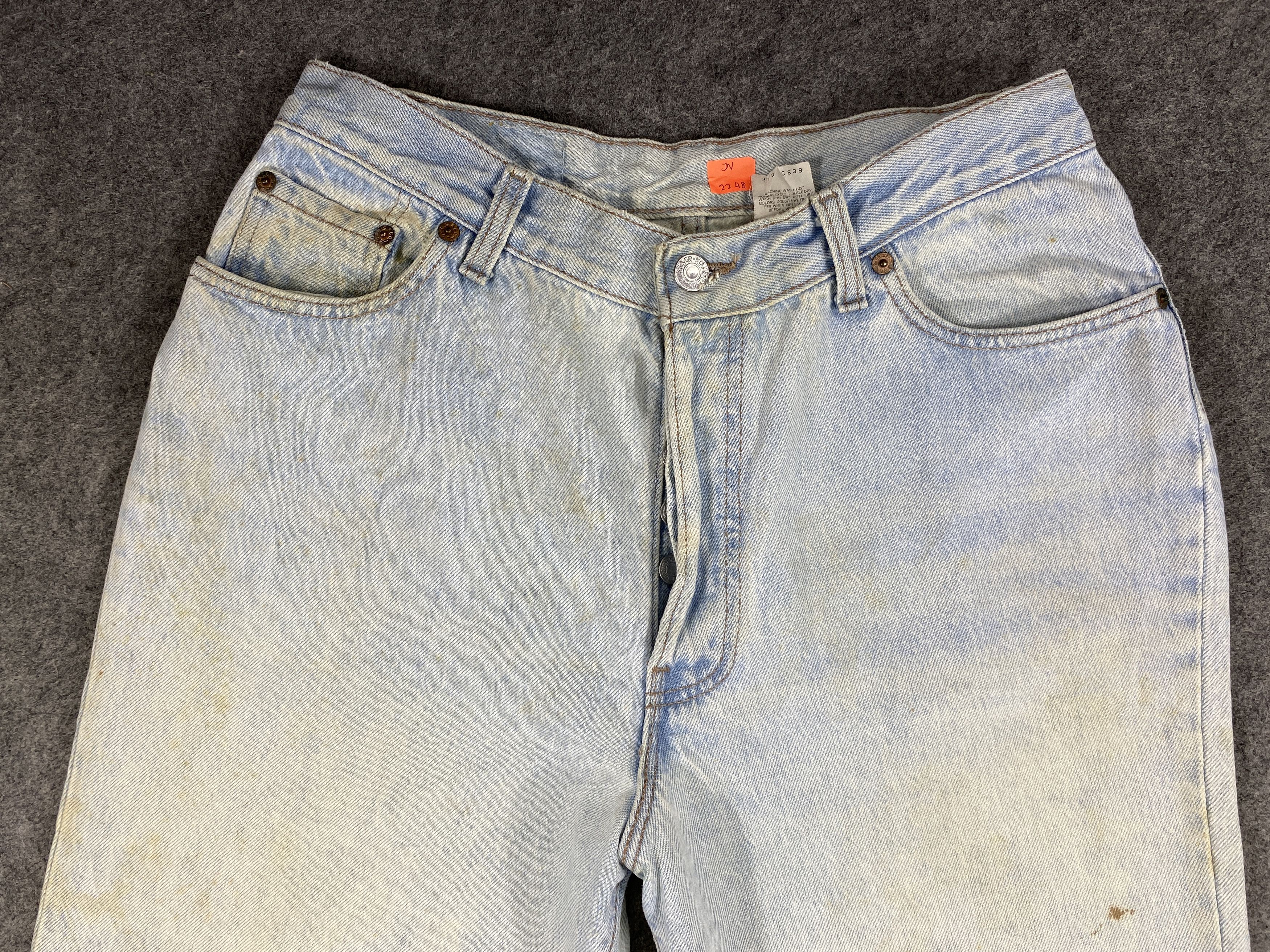 Levi's Light Wash Vintage Levi's 501 Jeans 29x31 Denim -JN2248 Size US 29 - 3 Thumbnail