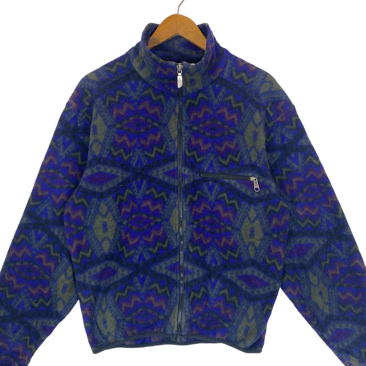 The North Face Vintage The North Face printed fleece zipper jacket Size US M / EU 48-50 / 2 - 5 Thumbnail