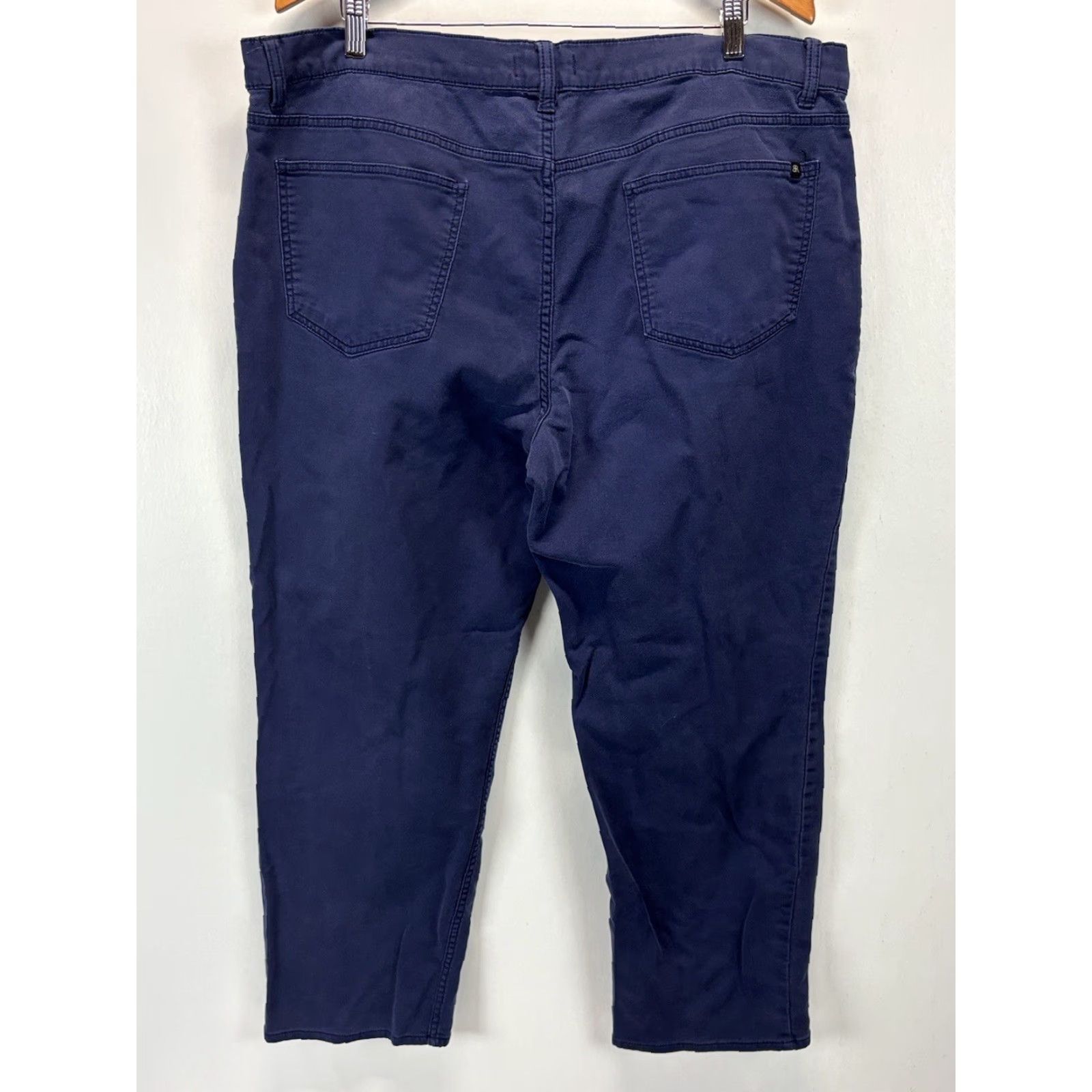 Banana Republic Banana Republic 5 Pocket Chino Pants Sz 40x30 Men’s Blue Stretch Straight Leg Regular Inseam 30 in Cotton Blend Size US 40 / EU 56 - 3 Thumbnail