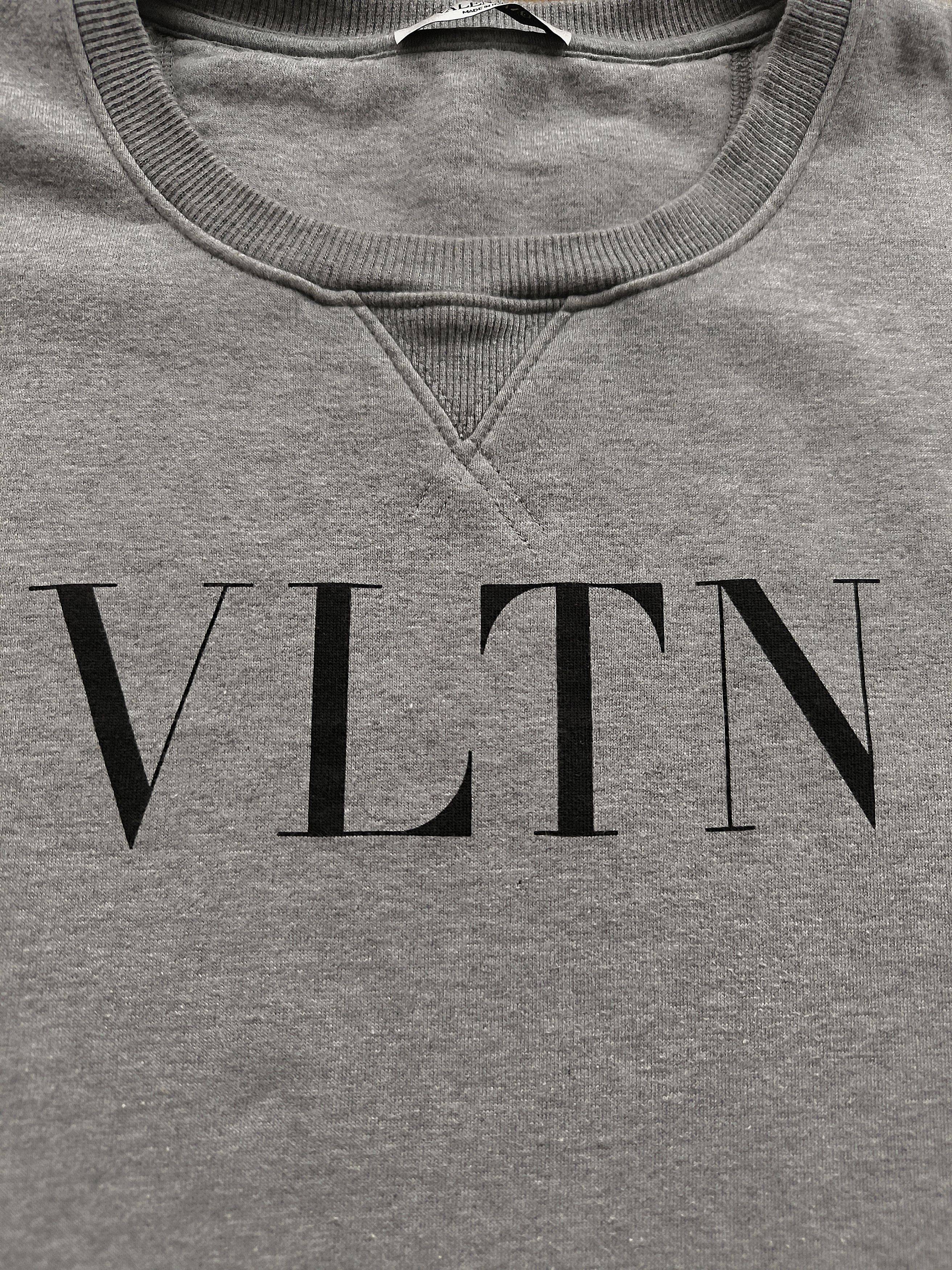Valentino VLTN Grey Crewneck, size L, very good condition Size US L / EU 52-54 / 3 - 3 Thumbnail