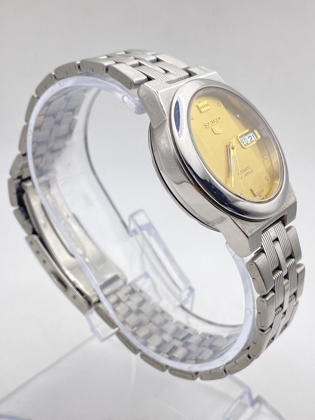 Seiko Seiko 5 Automatic 7S26 Vintage Wristwatch Size 34 - 5 Thumbnail