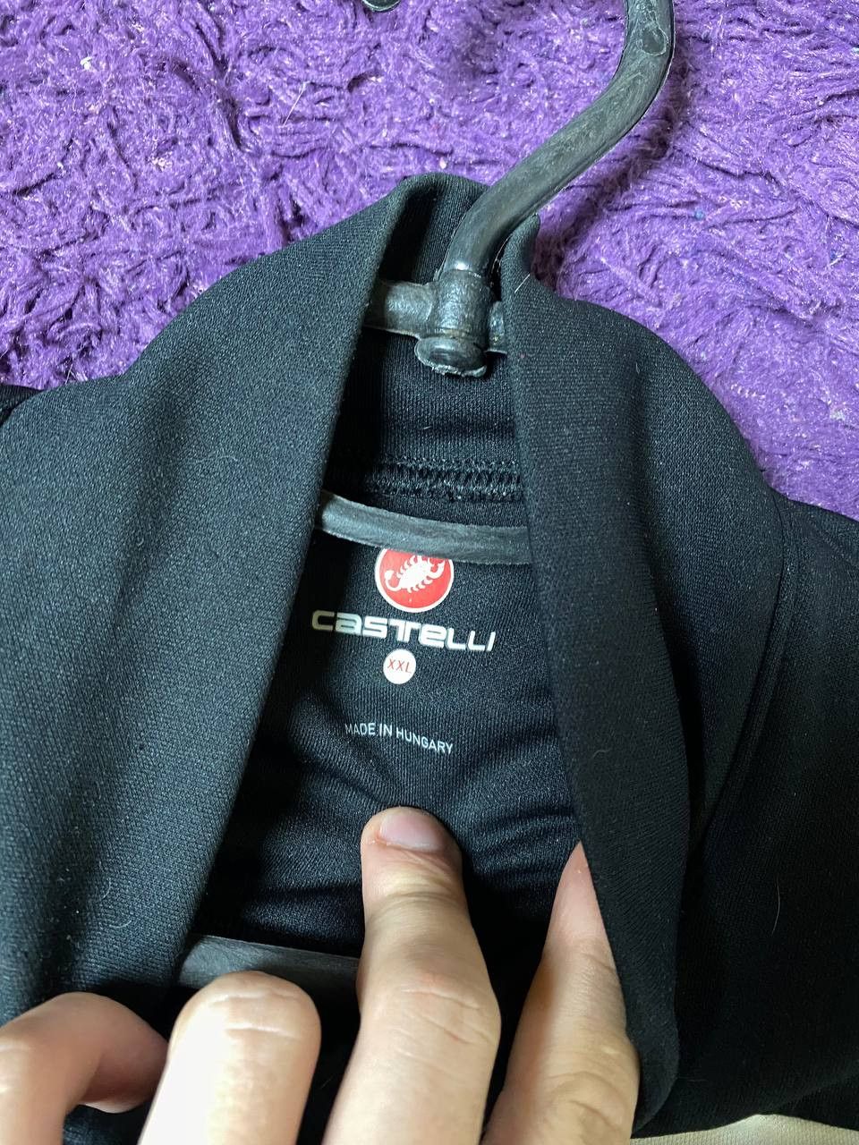 Vintage Castelli Cycling Jacket SPORTWEAR BIG LOGO FULL ZIP UP Size XXL / US 16-18 / IT 52-54 - 2 Thumbnail