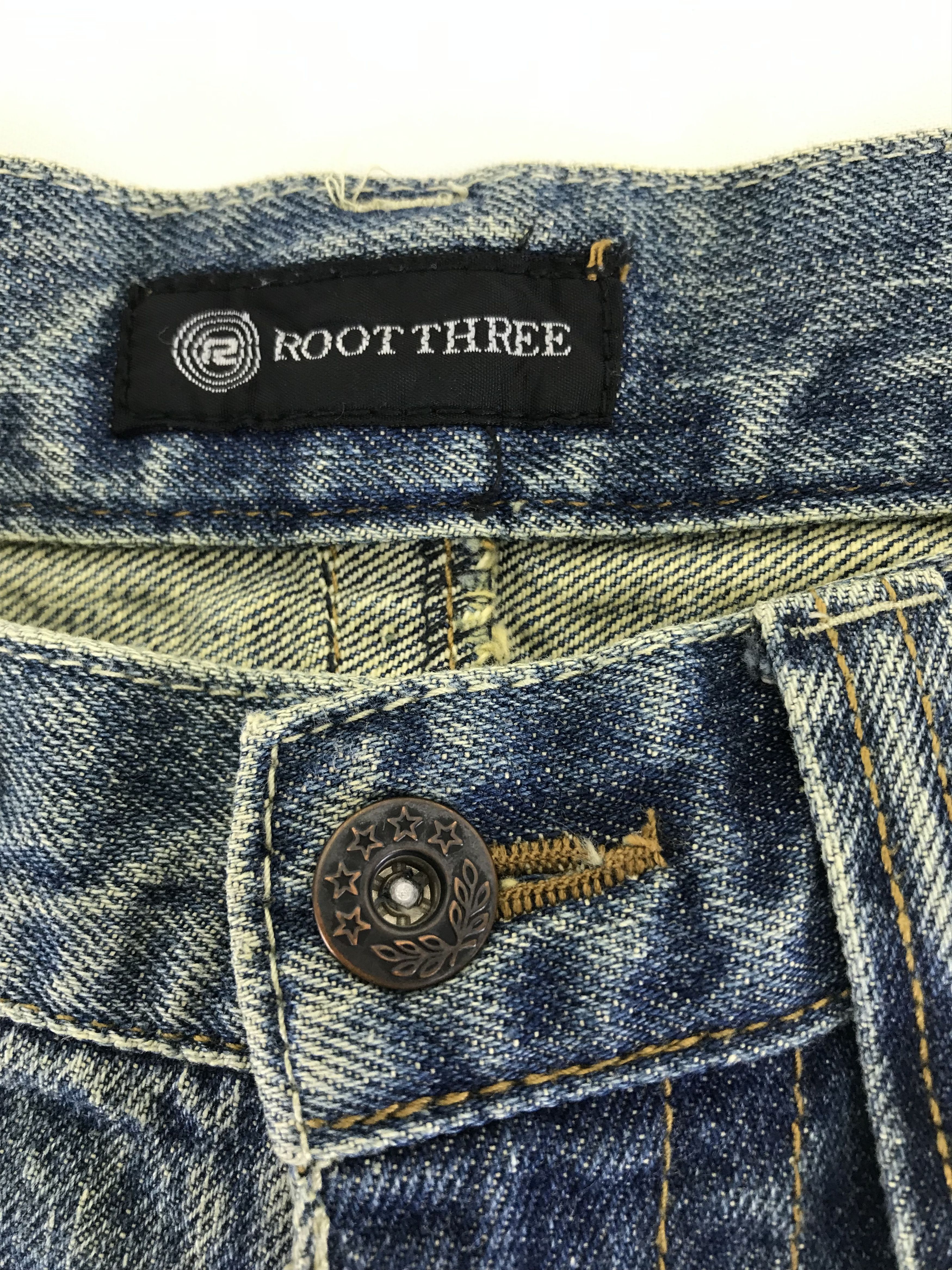 Vintage Vintage Root Three Blue Washed Jeans Size US 30 / EU 46 - 10 Thumbnail