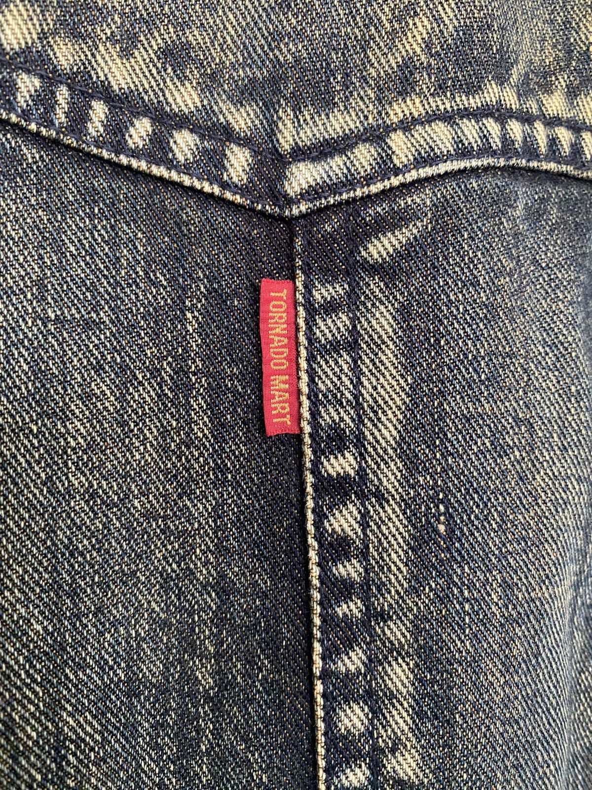 If Six Was Nine Rare TORNADO MART Denim Jacket Button (M) Size US M / EU 48-50 / 2 - 9 Thumbnail