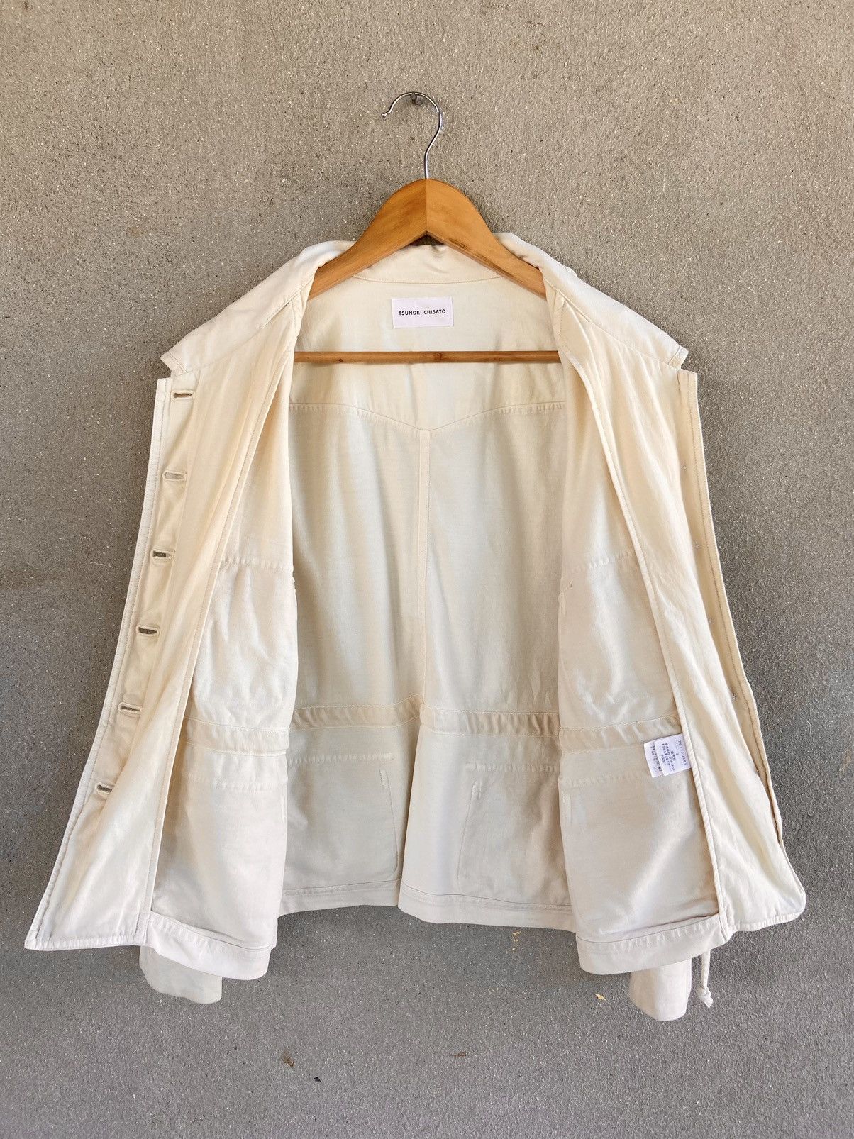 Issey Miyake Vintage Tsumori Chisato drawstring multi pocket shirt jacket Size S / US 4 / IT 40 - 3 Thumbnail