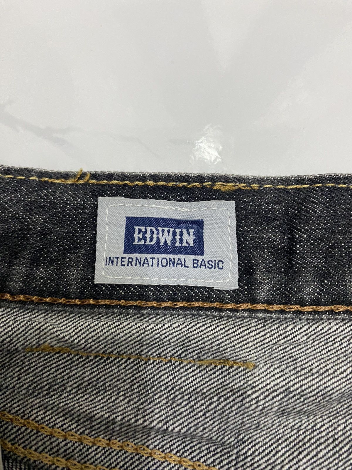 Edwin DISTRESSED DENIM EDWIN NO 403 MADE IN JAPAN DENIM JEANS Size US 33 - 10 Thumbnail